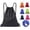 Orange, variant on LQCrafK Unisex Drawstring Nylon Backpack, Orange