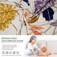 thumbnail image 3 of Armless Chair Slipcover Removable Armless Chair Cover Printed Armless Accent Chair Covers Washable Slipper Chair Slipcovers Furniture Protector Covers for Extra Large Armless Accent Chair, 3 of 8