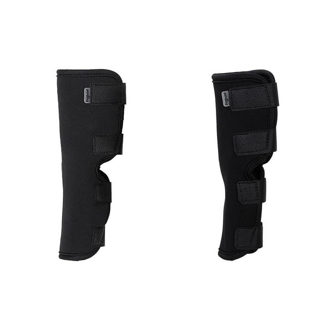 Soporte para piernas para perros, cómoda envoltura de compresión para piernas Codo transpirable para mascotas Rodilleras para pérdida de estabilidad p Negro L XL Sunnimix Protector de ortesis de codo de pierna