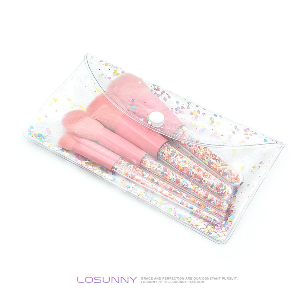 Thick Hair Brush Cute Korean Stuff Makeup Brushes Foundation Glow in The Dark Glasses Flat Brush Set Eye Eco Products Denim Brush Glitter Makeup Brushes Hair Brush for Curly Hair Makeup Products