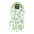thumbnail image 2 of Clearance Artificial Hanging Vine Plant with Pot, Potted Trailing Greenery for Home Wall Room Indoor Decoration(E), 2 of 3