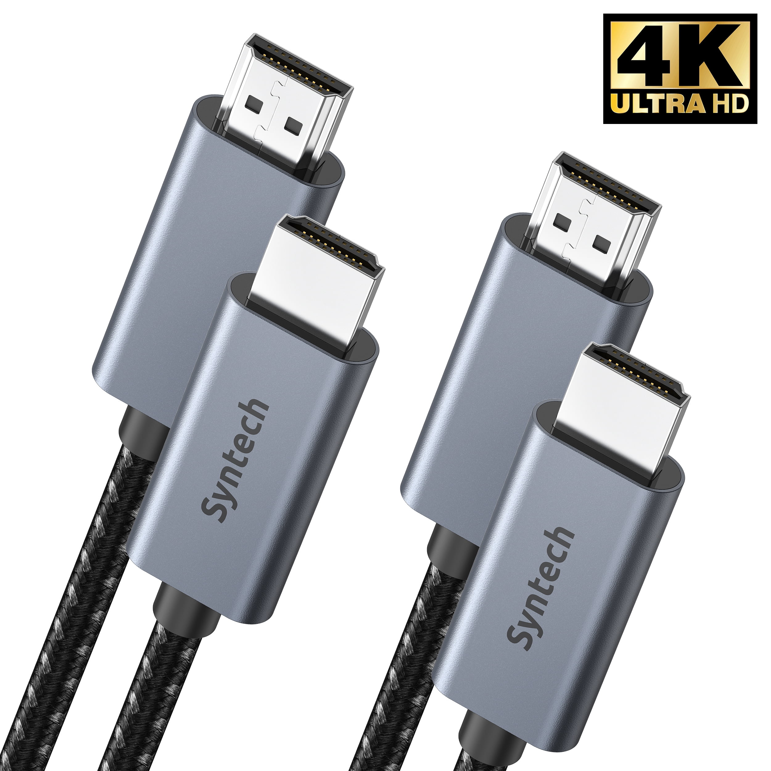 Hand-Tested Supports 4K@60Hz 6 Feet HDMI 2.0 Ready 2X HDMI Cable High Speed 