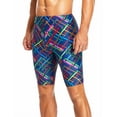 thumbnail image 3 of Adoretex Boy's/Men's Printed Cross Puzzle Swim Jammer (MJ017) - Navy Combo - 38, 3 of 4