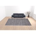 thumbnail image 2 of HomeRoots 511776 12 x 15 ft. Gray Abstract Rectangle Area Rug, 2 of 5