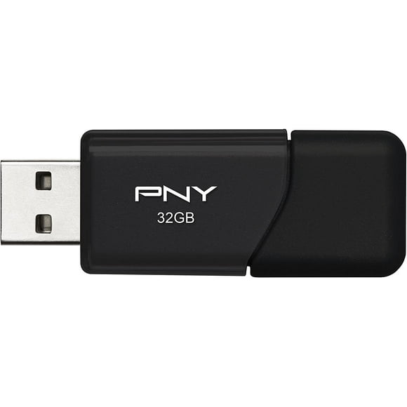 PNY Attache 32GB USB 2.0 Flash Drive - P-FD32GATT03-GE