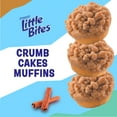 thumbnail image 3 of Little Bites Crumb Cake Muffins, 5 packs, Cinnamon & Brown Sugar Mini Muffins, 8.75 oz Multipack, 3 of 8