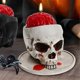 thumbnail image 3 of Halloween Multifunctional Skull Container Human Skull Flower Pot, 3 of 5