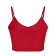 thumbnail image 4 of Diufon Knit Crop Tops for Womens Scoop Neck Sleeveless Tops Summer Casual Solid Color Tees, 4 of 6