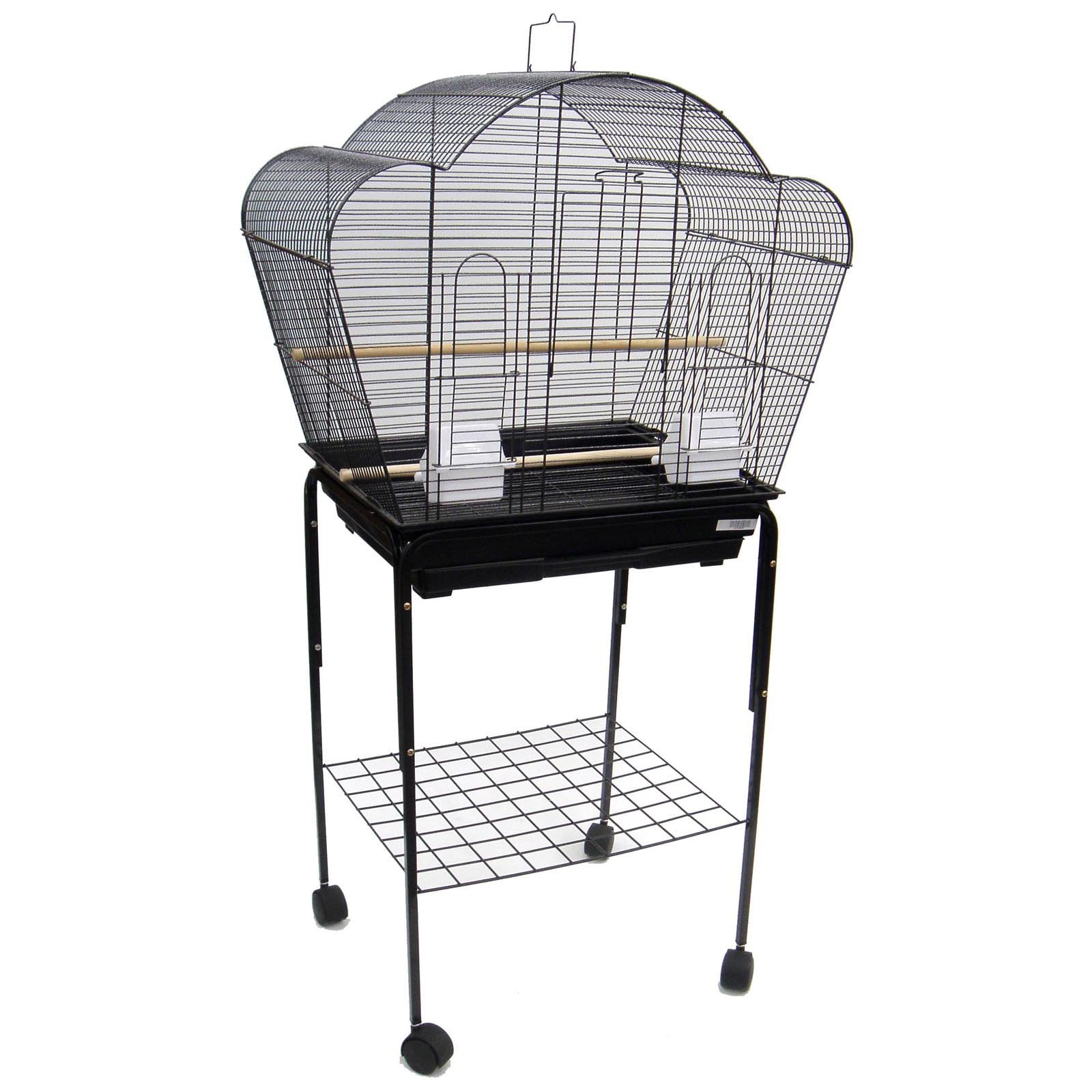 YML ScallopTop Bird Cage with Optional Stand