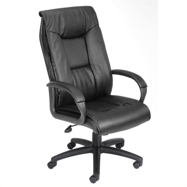 Boss Office Products Chaise de Bureau à Dessus Coussiné - Inclinaison au Genou