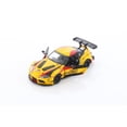 thumbnail image 2 of Toyota GR Supra Racing Concept Hardtop with Decals, Yellow - Kinsmart 5421DF - 1/36 scale Diecast Model Toy Car, 2 of 4
