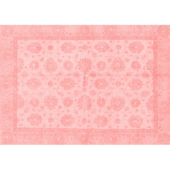 Ahgly Company Indoor Rectangle Oriental Red Traditional Area Rugs, 2' x 3'