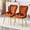 Brown, variant on Alvantor Dining Chairs Set of 2, Modern Velvet Bubble Chairs with Armrests & Metal Legs, Upholstered Accent Chairs for Dining Room & Kitchen Brown