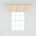 thumbnail image 2 of Ambesonne Pinstripe Window Valance, Crayon Stroked Soft Lines, 54" X 18", Multicolor, 2 of 3
