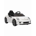 thumbnail image 2 of PINGÜE® Montable Eléctrico Niños Porsche® RUF GT Licencia Oficial | Control Remoto 2.4 GHz | Batería 12V 7AH |8 Km/h | 2 Motores 390 |Luces LED, Música, Radio| WHITE, 2 of 7