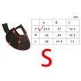 thumbnail image 4 of Botas con campana para caballos Equipo ecuestre Protección duradera resistente al desgaste Tela Oxford con absorción de impactos Neopreno Se venden en rojo pequeño DYNWAVEMX Botas de campana de caballo, 4 of 8