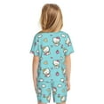 thumbnail image 3 of Hello Kitty Sleepwear Short sleeve Top and Shorts Pajama Summer Pjs 2-Piece Pajama Set, 3 of 8