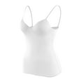 thumbnail image 3 of Plebaso Built in Bra Camisole for Women V Neck Comfy Padded Tank Tops Womens Spaghetti Strap Cami Shirts, 3 of 6