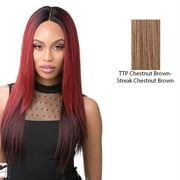 Synthetic Iron Friendly Full Wig Kelis,TTP CHESTNUT BROWN