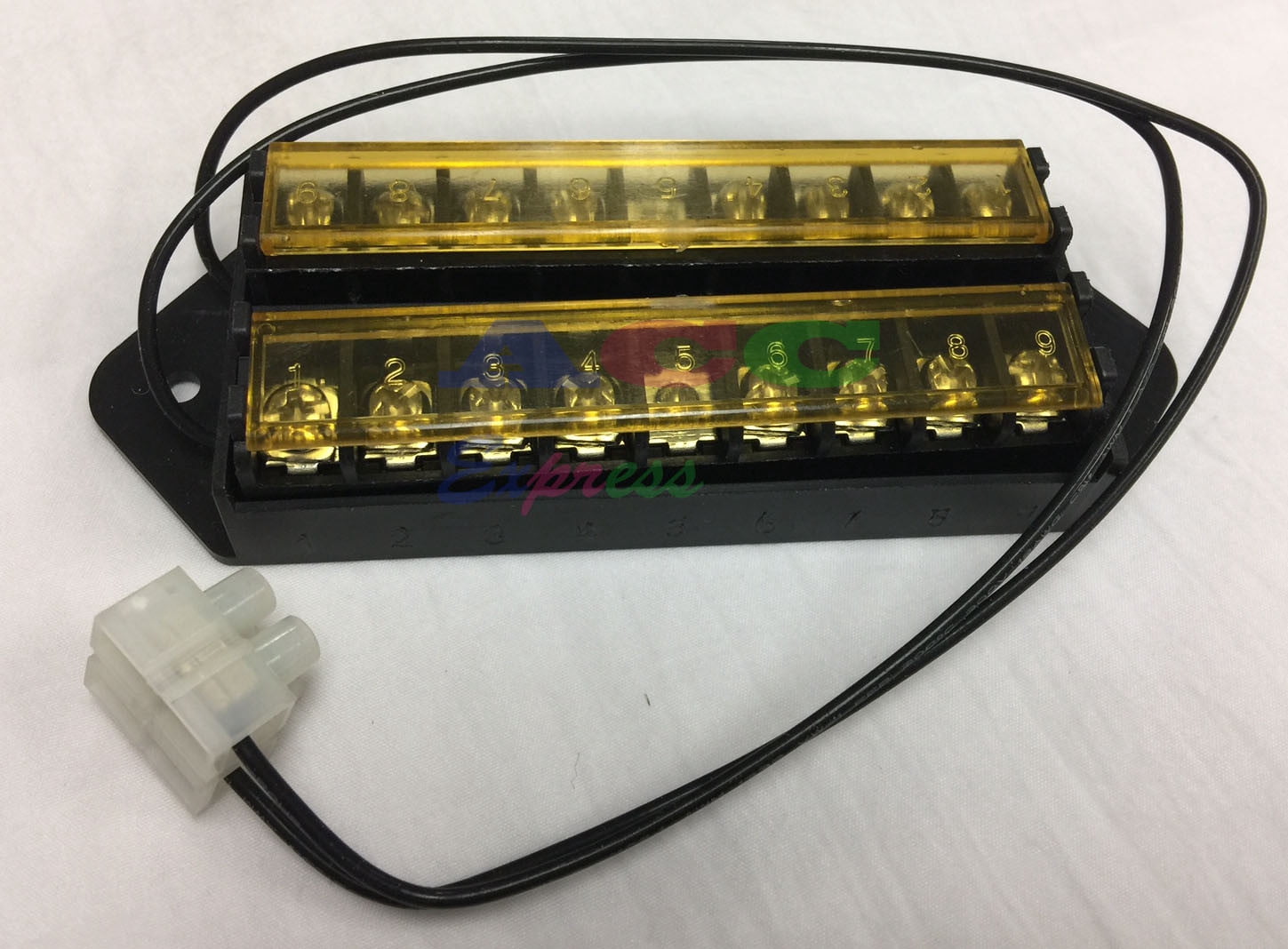 4 set Splits 1 Input to 8 Out, 8 Way Terminal Block Bus Bar T