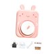 thumbnail image 2 of Juego de torno de cerámica eléctrico para niños, arte infantil, fabricación de cerámica, torno de porcelana conejito rosa, 2 of 9