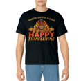thumbnail image 2 of Funny Turkey Thanksgiving T-Shirt for Men Women Cotton Summer Top Tee, 2 of 3