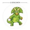 thumbnail image 2 of 500pcs a Roll Cartoon Dinosaur Stickers Children Reward Stickers Creative Decoration/Sealing Label Sticker Stickers, 2 of 6
