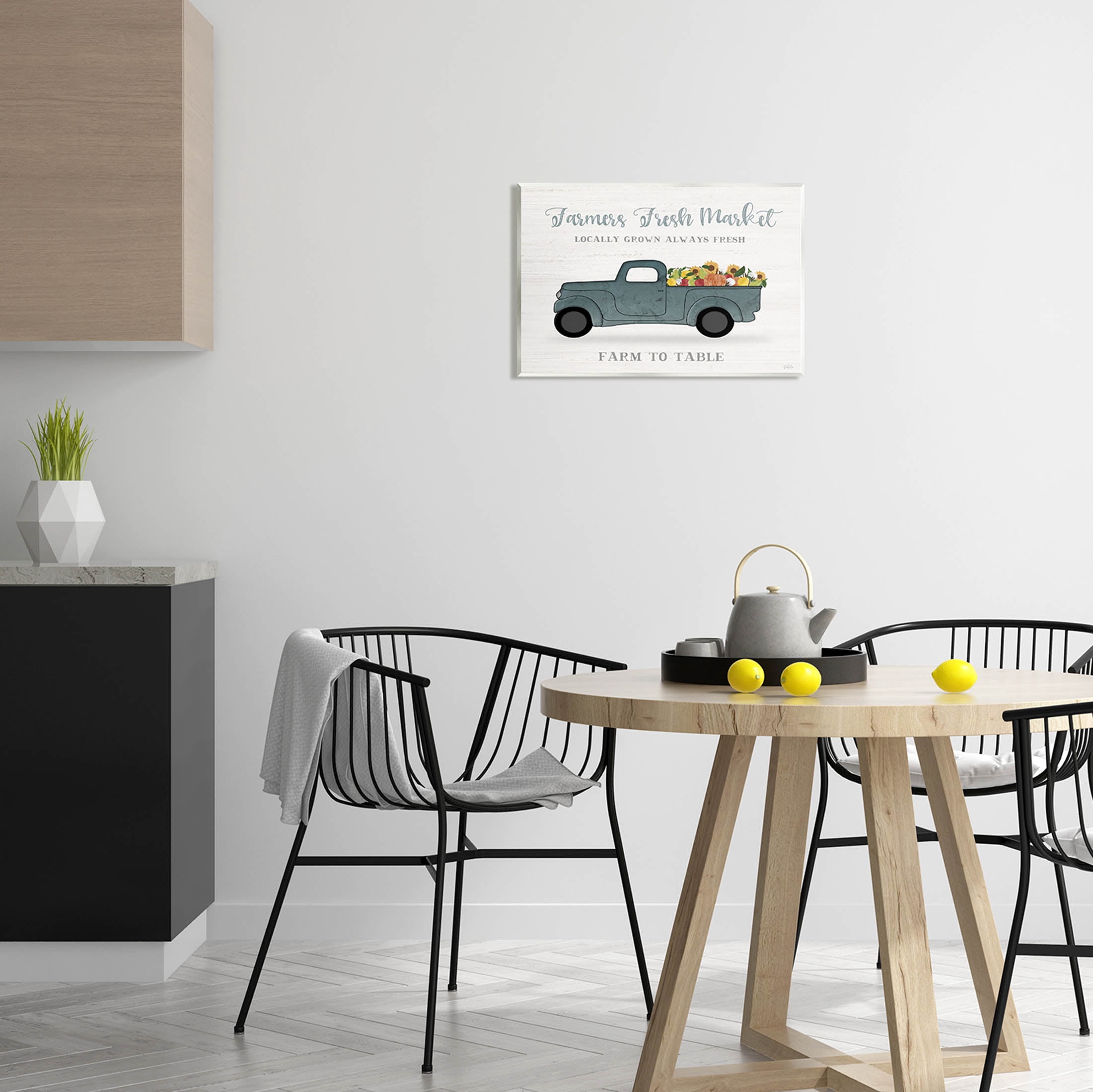 Stupell Industries Farmers Fresh Market Truck Graphic Art Unframed Art Print Wall Art, Design by Natalie Carpentieri