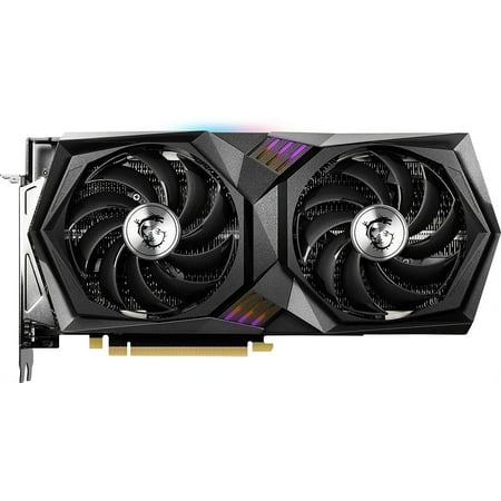 MSI - NVIDIA GeForce RTX 3060 Ti GAMING X 8G LHR - 8GB  GDDR6 - PCI Express 4.0 - Graphic Card - Black