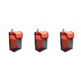 thumbnail image 1 of Guardoinrt Diving Reel Snap Storage Bag Mesh Cloth Safety Marker Pouch Thread Wheel Organization Pocket Pool Swimming Orange 3Set, 1 of 6