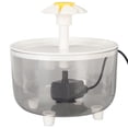 thumbnail image 1 of Pet Water Fountain, Cat Water Fountain Transparent Water  USB  for Kitten, 1 of 8