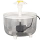 thumbnail image 2 of Fuente de agua para gatos con circulación automática y USB, transparente, silenciosa, dispensador de agua para gatos, 2 of 14