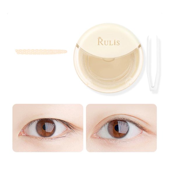 Invisible Double Eyelid Stickers, Waterproof Lasting Natural Makeup Eyelid Tape Strips for Hooded Eyes