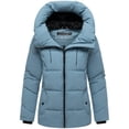 thumbnail image 5 of Marikoo Women's Urban Quilted Winter Jacket with Hood - Water-Repellent - Kuscheltatze XVI, 5 of 9