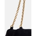 thumbnail image 4 of Scoop Women's Faux Croc Chain Shoulder Bag, Black Croc, 4 of 6