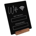 thumbnail image 2 of MOVTOTOP Black Acrylic Wifi Sign For Home Usage With Network Connection 1Pack, 2 of 8