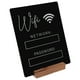 thumbnail image 2 of Señal de contraseña de Wifi Señal de acrílico de WiFi Señal de WiFi Tablero de WiFi Señal de recordatorio de contraseña de WiFi, 2 of 6