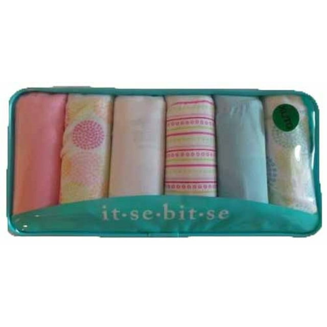 It Se Bit Se Women's 6 Pack Cotton Stretch Bikini Panties (Fireworks, X