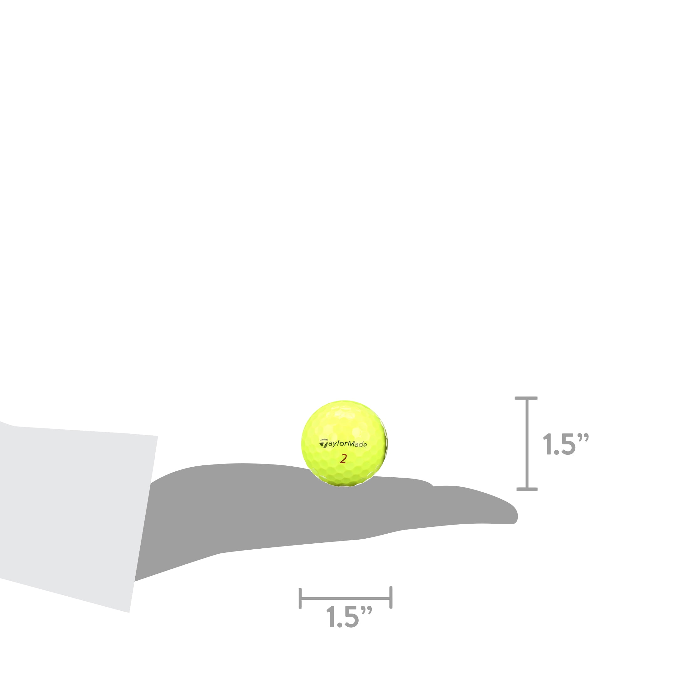 TaylorMade Tour Response Golf Balls Yellow