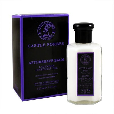 Castle Forbes Lavender Essential Oil Alcohol Free Aftershave Balm