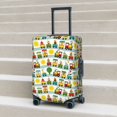 thumbnail image 6 of Hirioo Train With Animals for Elasticity Suitcase Cover (No luggage Included) Durable Luggage Protector Fits 18-32 Inch Luggage-Medium, 6 of 7