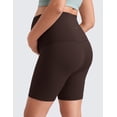 thumbnail image 2 of CRZ YOGA Butterluxe Maternity Biker Shorts 6" Pregnancy Yoga Workout Womens Activewear Buttery Soft, 2 of 4