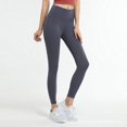 thumbnail image 1 of Pantalones de Yoga de Yoga de tipo Alo para mujer con cordón de cintura alta, pantalones de ejercicio de entrenamiento para adelgazar, sueltos, sueltos, casuales y rectos, hasta la cintura, 1 of 1