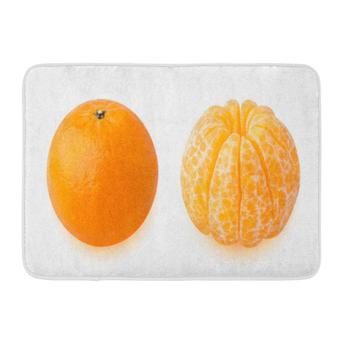 GODPOK Beautiful Tangerines Collection of Whole and One Peeled Orange