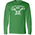 thumbnail image 3 of Inktastic Life Behind Bars Motorcycle Long Sleeve T-Shirt, 3 of 5