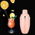 thumbnail image 4 of Coctelera de acero inoxidable NikouMX Agitador Manual Color oro rosa, 4 of 8