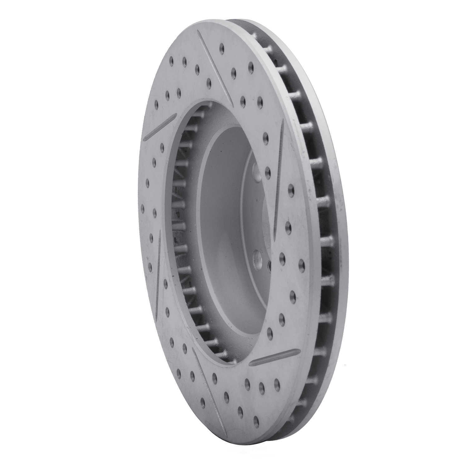 Dynamic Friction Company 830-13007L DFC Geoperformance Rotor - Drilled and Slotted