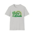 thumbnail image 2 of Lucky Dude, Gildan Unisex Softstyle T-Shirt, St Patricks Graphic Tee, S-3XL, 2 of 6