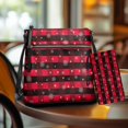thumbnail image 6 of Yuyamidu Buffalo Grid Women Crossbody Bag & Wallet 2‑Piece Set Water Resistant Lightweight PU Leather Wallet Multi-Pocket Satchel with Adjustable Strap, Christmas Gift, 6 of 7