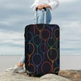 thumbnail image 7 of Gukieu Colorful Balloons Print Suitcase Protective Cover, Elastic Zipper Buckle Suitcase Protective Cover, Suitable for Travel, Business Trip-X-Large, 7 of 7